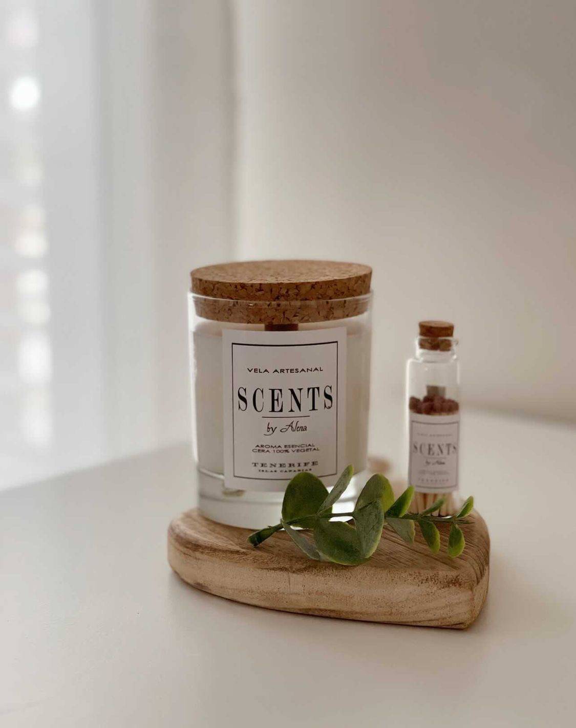 Box con Vela mediana 150ml + Aromatizador - Imagen 6