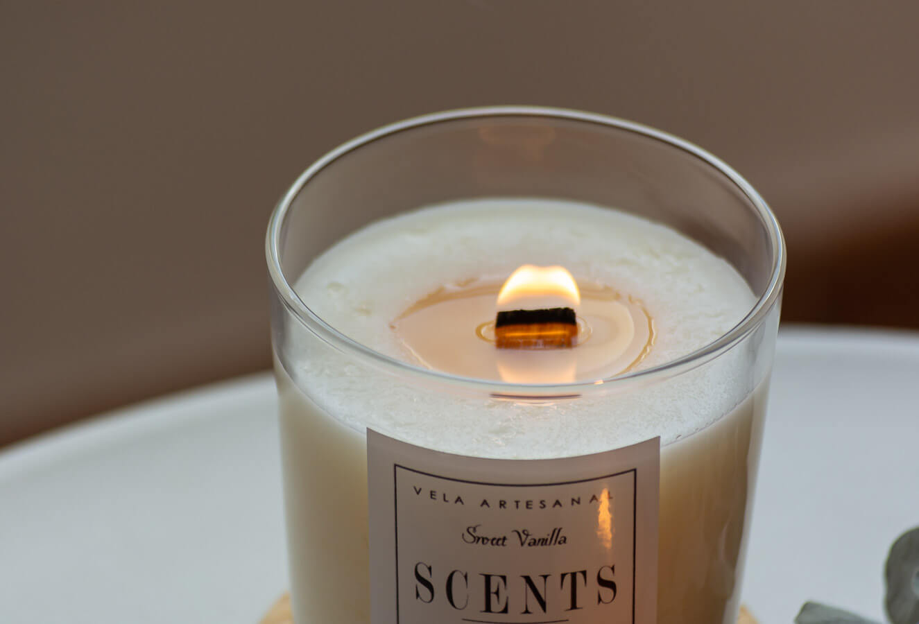 Vela grande 235 ml Pera&Brandy - Imagen 4