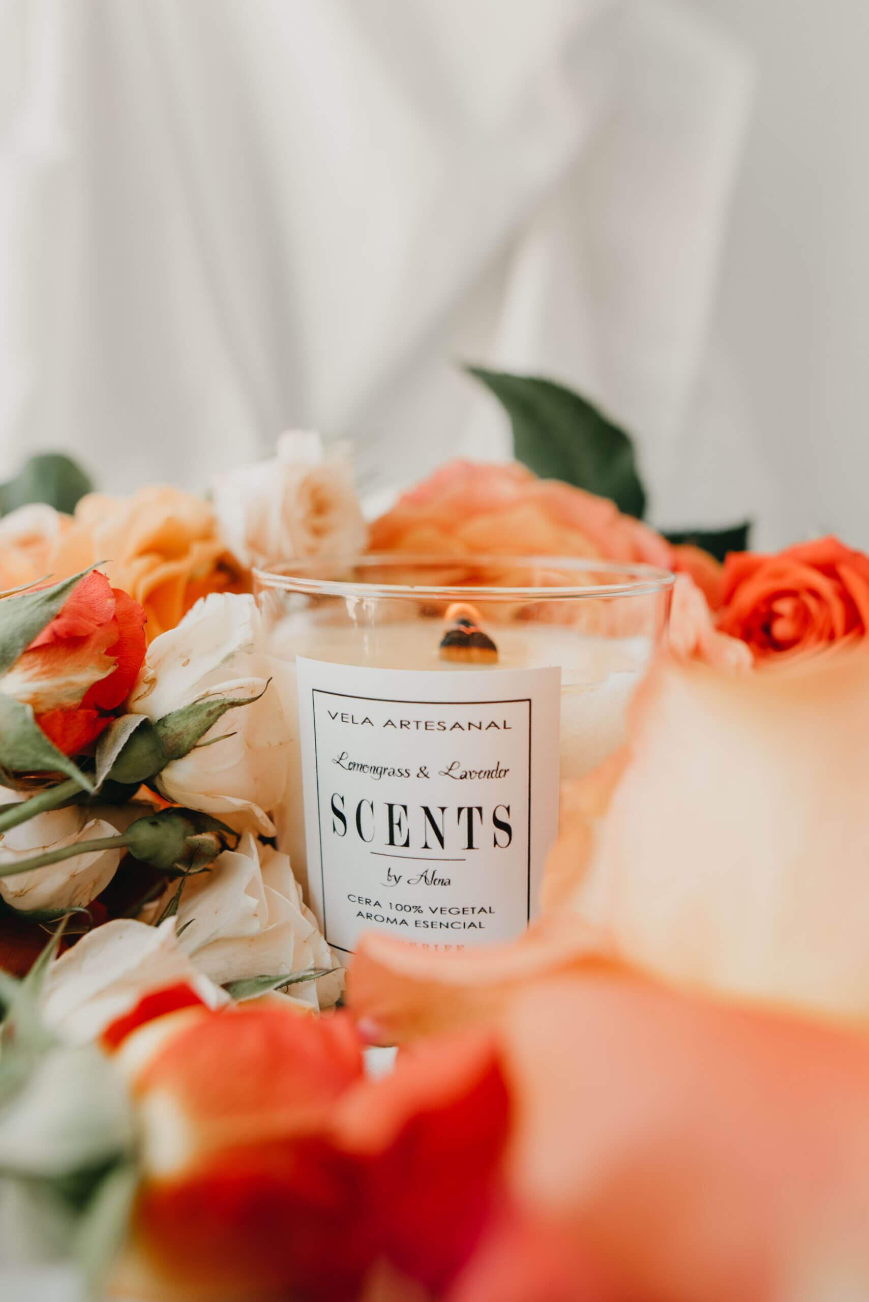 Vela grande 235 ml Dulce Vainilla - Imagen 6