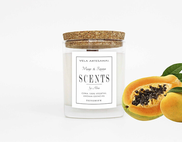Vela mediana 150 ml Mango&Papaya