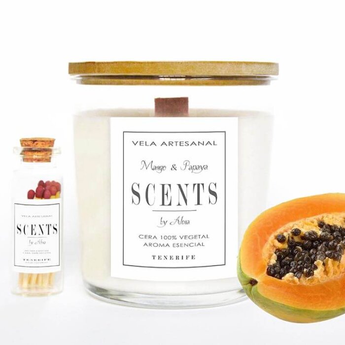 Vela grande 235 ml Mango&Papaya