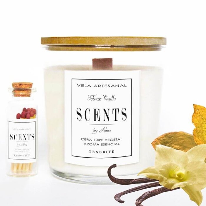 Vela grande 235 ml Vainilla&Tabaco