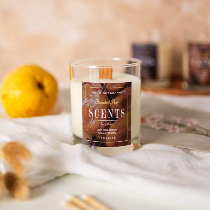 Alternative view of Vela mediana 150 ml Pera&Brandy