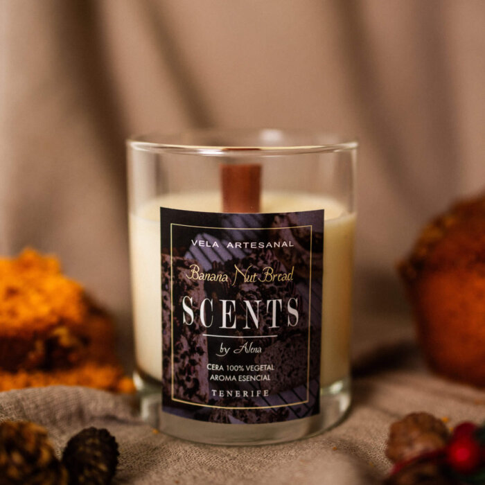 Alternative view of Vela mediana 150 ml Banana Nut Bread