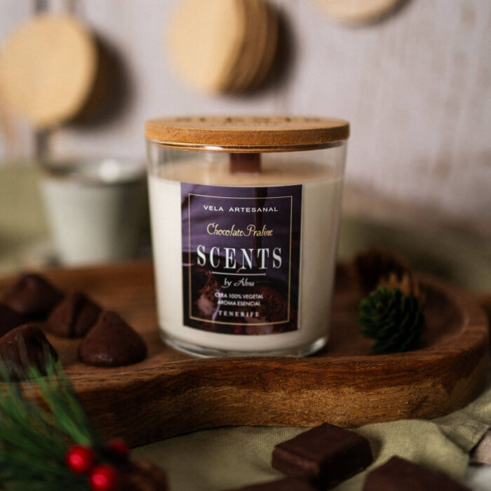 Alternative view of Vela grande 235 ml Praliné de Chocolate