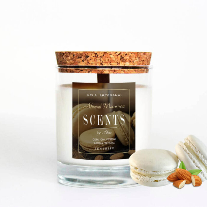 Vela mediana 150 ml Macaroon de Almendras