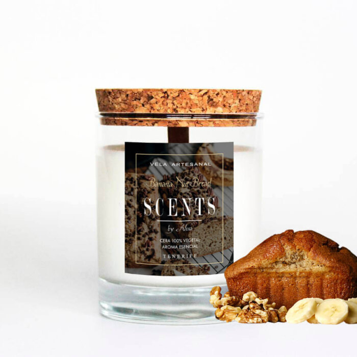 Vela mediana 150 ml Banana Nut Bread